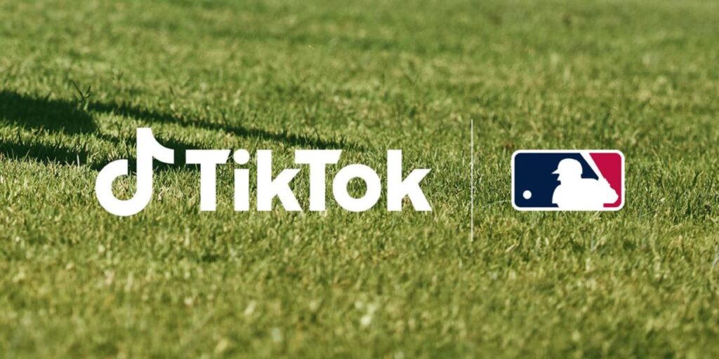 MLB e TikTok ampliam parceria global de conteúdo