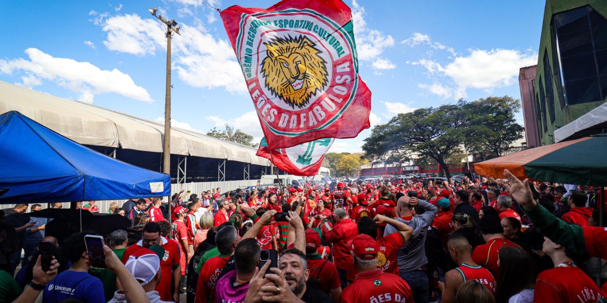 Torcida da Portuguesa lota o Canindé em dia de jogo - Divulgação