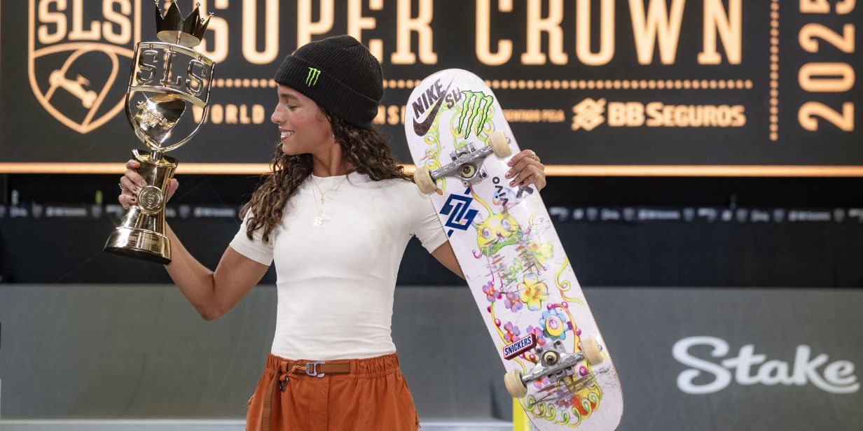 Rayssa Leal conquistou o título do SLS Super Crown 2025 - Pablo Vaz/Divulgação