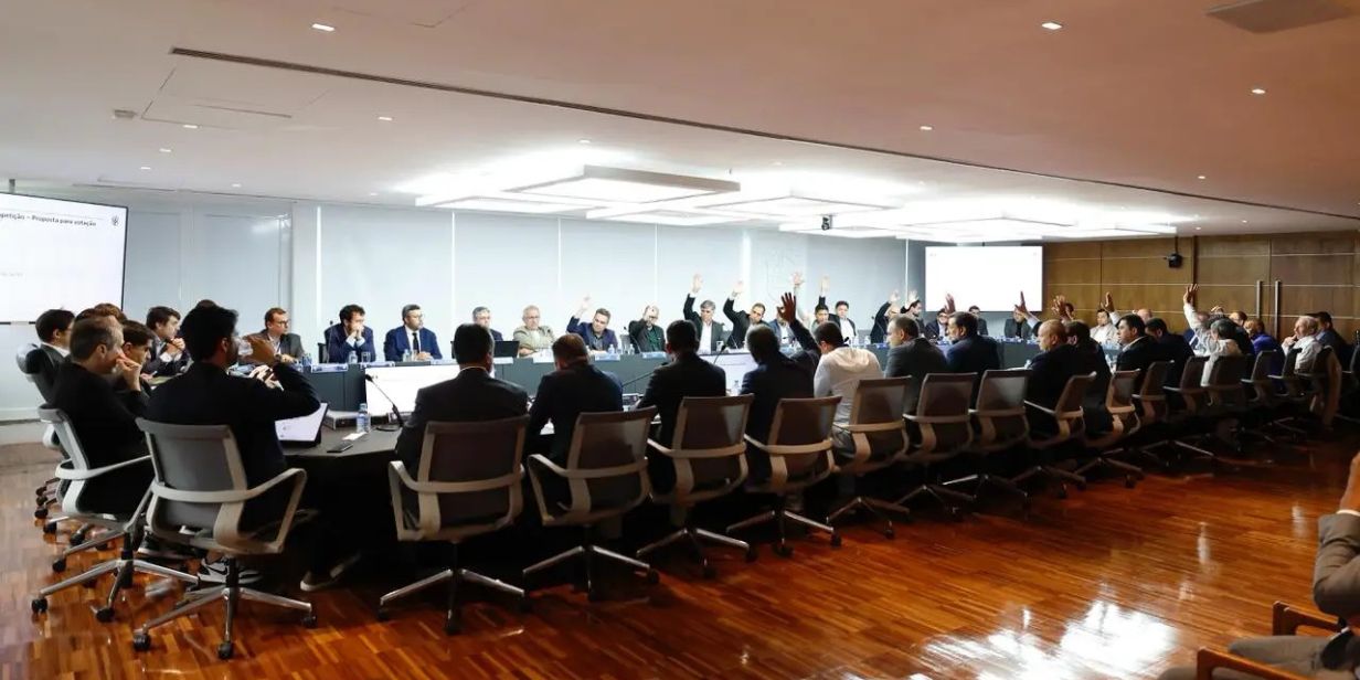 Dirigentes dos clubes da Série B participam de reunião do Conselho Arbitral - Ricardo Ribeiro/CBF
