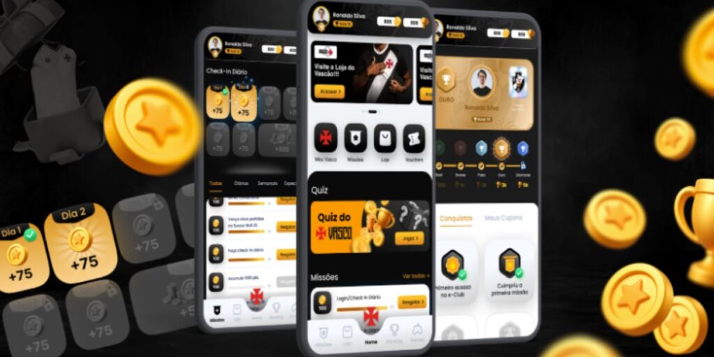 Vasco e Webcontinental fecham acordo para plataforma gamificada