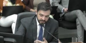 O conselheiro Victor Fernandes, relator do caso do FFU no Cade - Reprodução/YouTube @cadegovbr