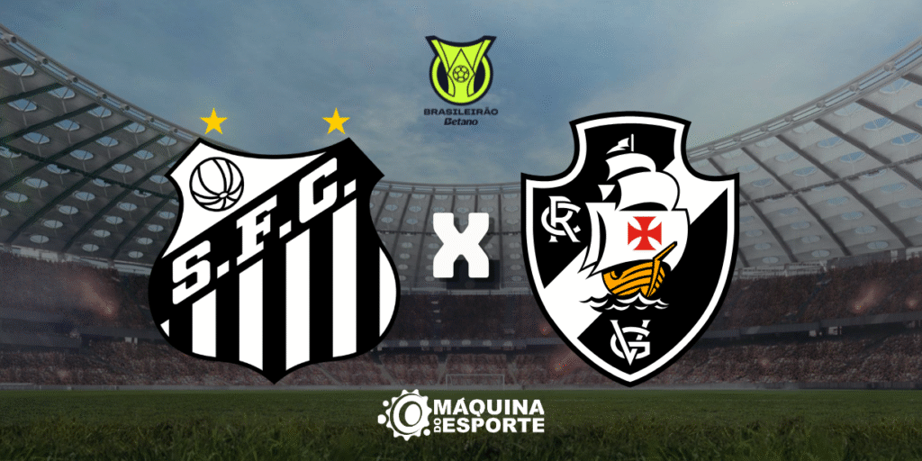 Santos x Vasco: Onde assistir ao jogo da 4ª rodada do Brasileirão