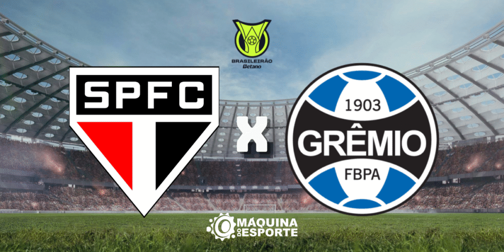 São Paulo x Grêmio: Onde assistir ao jogo da 3ª rodada do Brasileirão