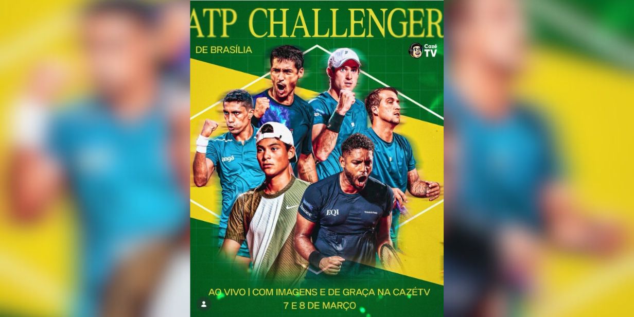 Challenger de Brasília será transmitido pela CazéTV no próximo fim de semana - Divulgação