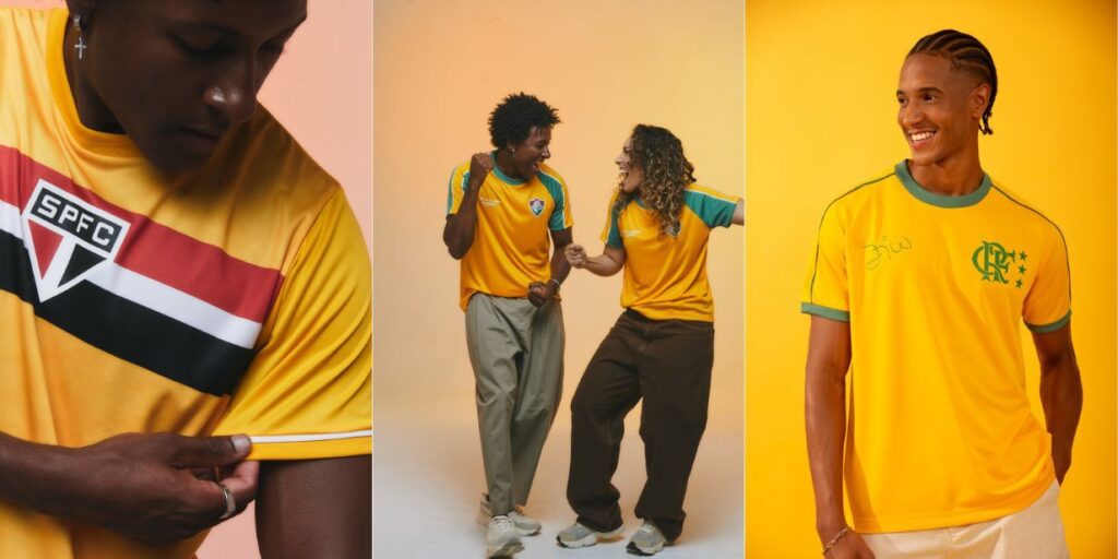 Copa do Mundo motiva o lançamento de peças com a temática do Brasil - Divulgação