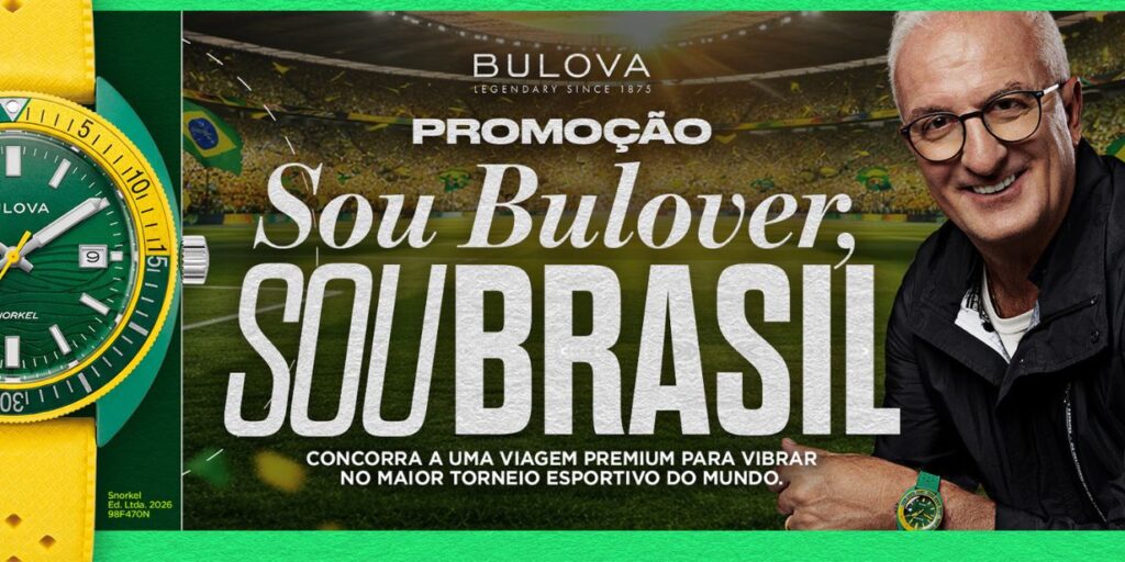 Dorival Júnior estrela campanha promocional da Bulova