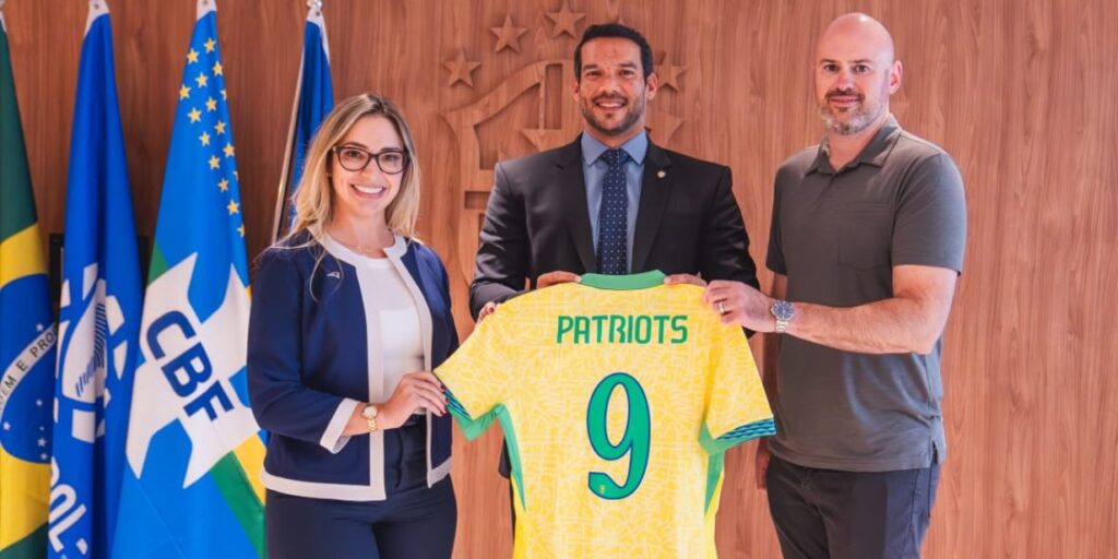 New England Patriots e CBF anunciam parceria em amistoso nos EUA