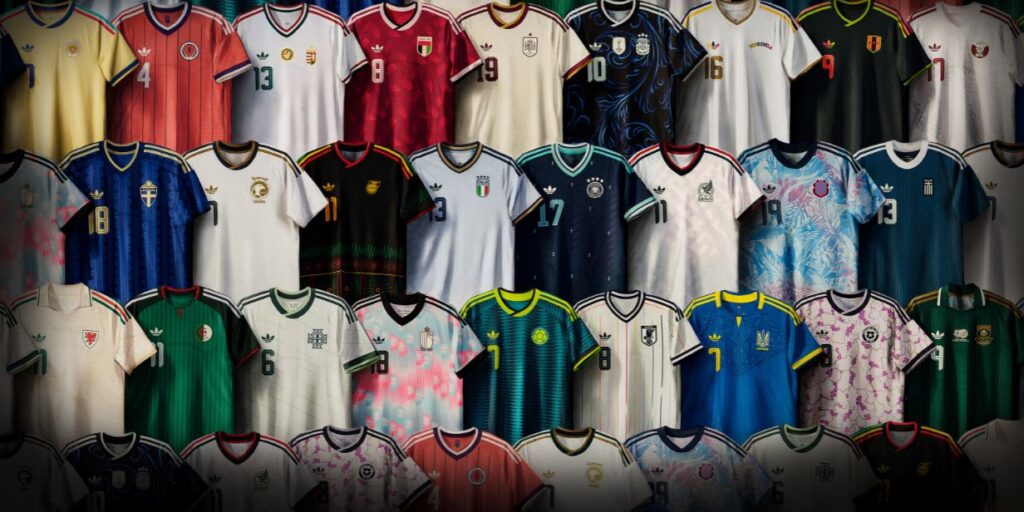 Adidas lança uniformes reservas de seleções para Copa do Mundo 2026 com logo Trefoil