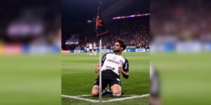 Yuri Alberto comemora o gol de empate do Corinthians - Rodrigo Coca/Agência Corinthians