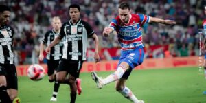 Fortaleza e Ceará, que disputam a Série B em 2026, se enfrentam pela final do Campeonato Cearense - Mateus Lotif / Fortaleza