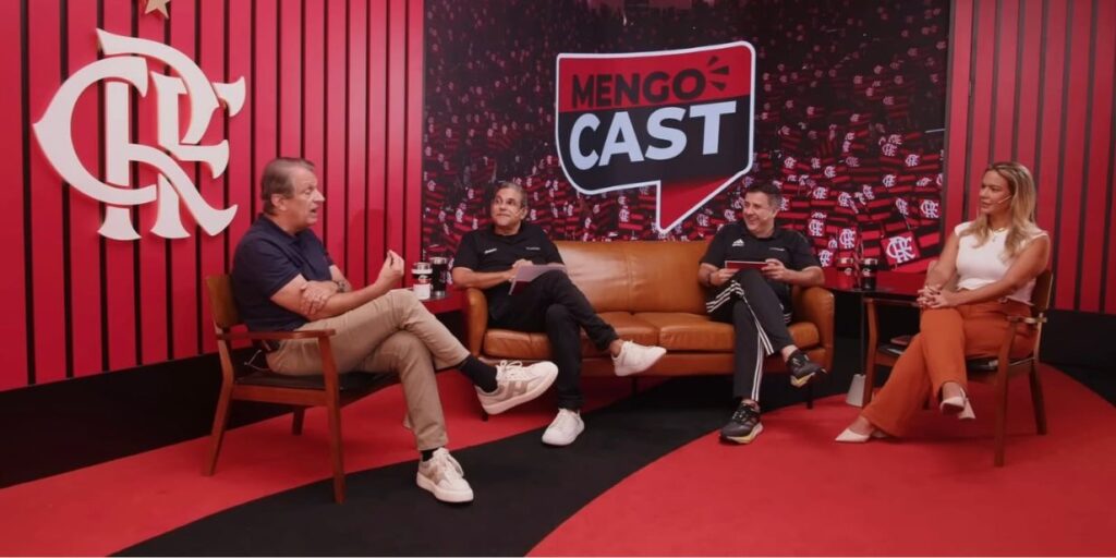 Em entrevista à Flamengo TV, Bap fala de Libra, direitos de TV, novo estádio, moda e projeta Aerofla