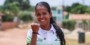 Mirela Saturnino está entre as atletas contempladas pelo Bolsa Atleta - Henrique Barrios/Ministério do Esporte