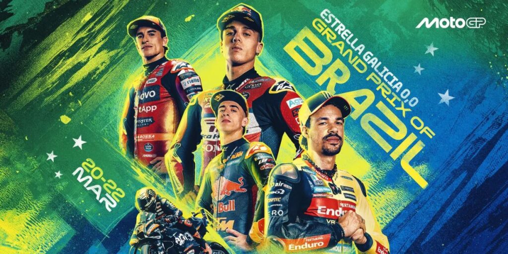 MotoGP: Onde assistir ao Grande Prêmio do Brasil ao vivo
