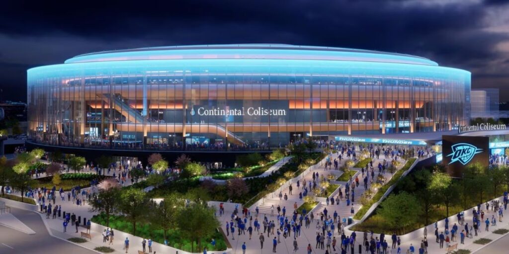 Oklahoma City Thunder fecha naming rights de nova arena com Continental Resources