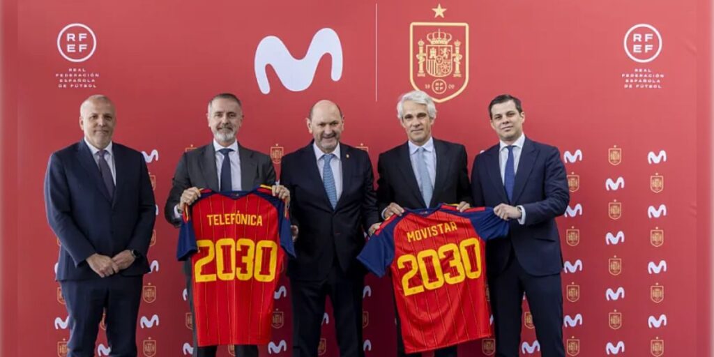 RFEF e Telefónica chegam a acordo que torna Movistar parceira das seleções espanholas