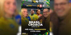 Rede Ronaldo terá programação especial para amistoso Brasil x Croácia - Divulgação