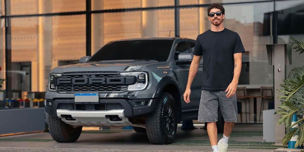 Yago Dora é novo embaixador da Ford no Brasil - Divulgação