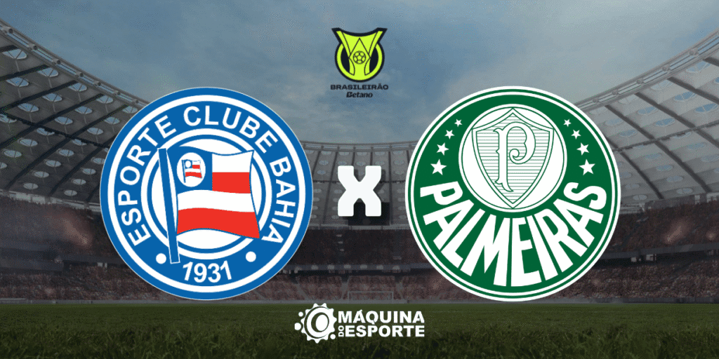 Bahia x Palmeiras: Onde assistir ao jogo da 10ª rodada do Brasileirão