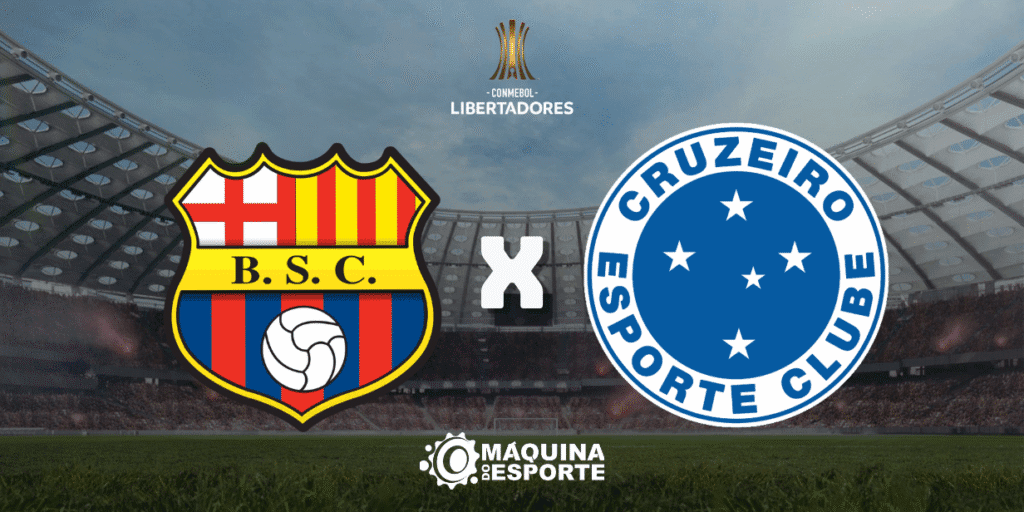 Barcelona de Guayaquil x Cruzeiro: Onde assistir ao jogo da 1ª rodada da fase de grupos da Libertadores