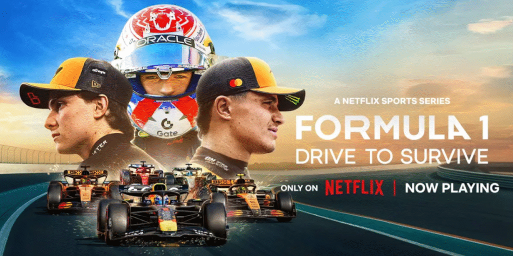 A Fórmula 1 virou conteúdo