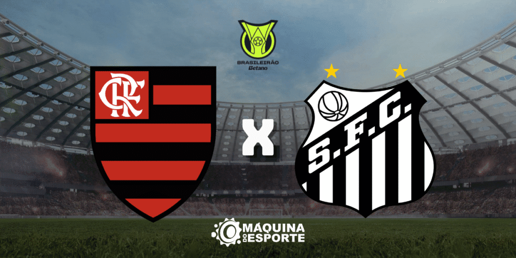Flamengo x Santos: Onde assistir ao jogo da 10ª rodada do Brasileirão
