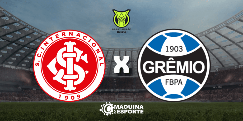 Internacional x Grêmio: Onde assistir ao clássico gaúcho da 11ª rodada do Brasileirão