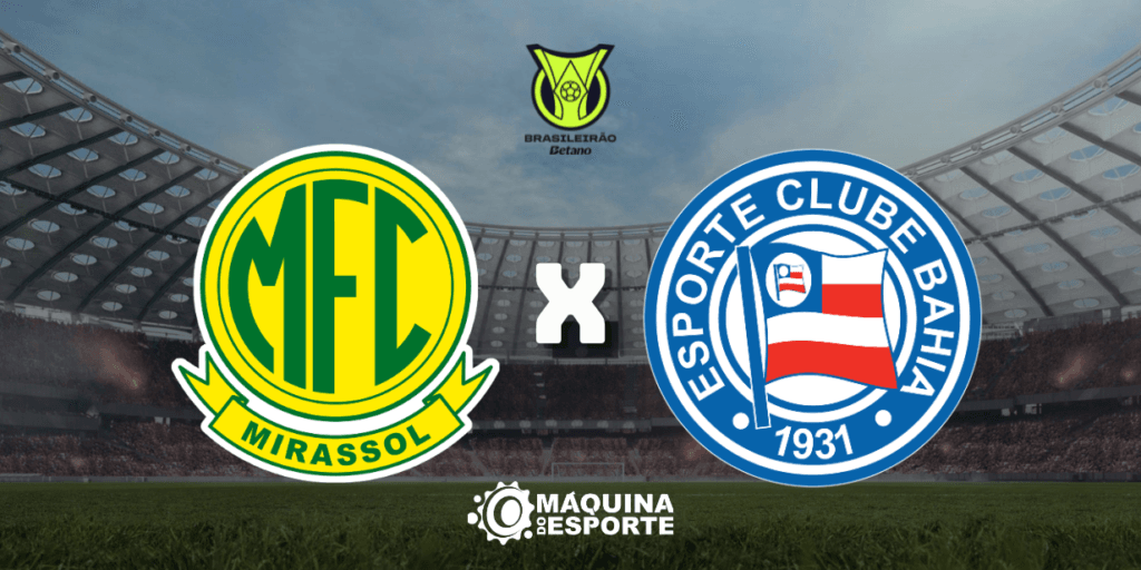 Mirassol x Bahia: Onde assistir ao jogo da 11ª rodada do Brasileirão