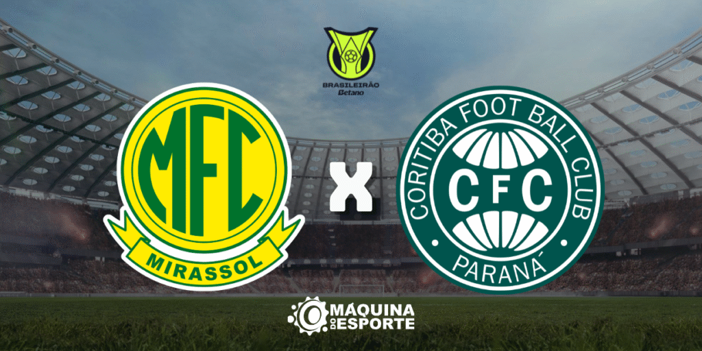 Mirassol x Coritiba: Onde assistir ao jogo da 7ª rodada do Brasileirão