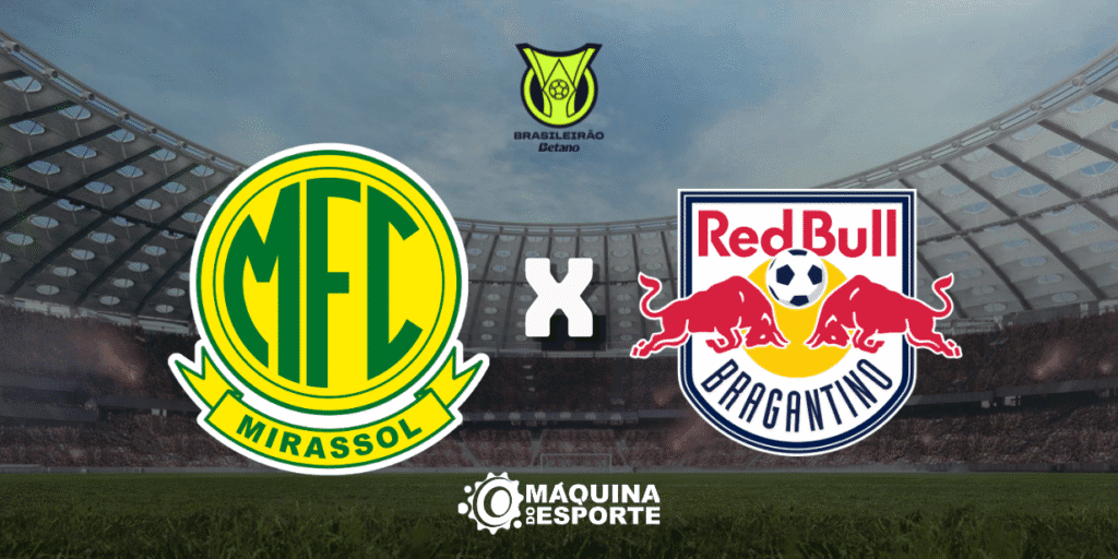 Mirassol x Red Bull Bragantino: Onde assistir ao jogo da 10ª rodada do Brasileirão