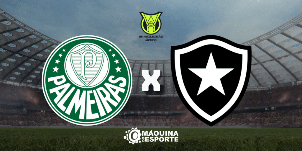 Palmeiras x Botafogo: Onde assistir ao jogo da 7ª rodada do Brasileirão