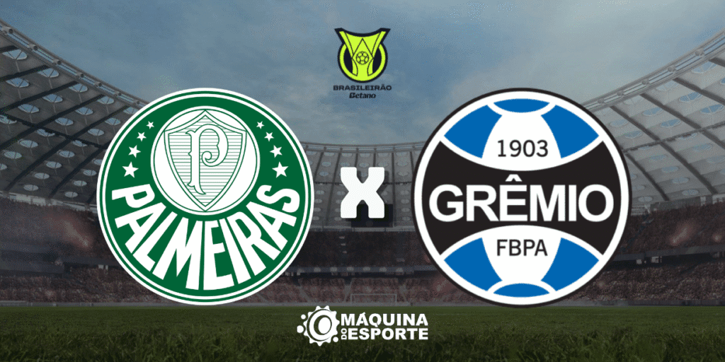 Palmeiras x Grêmio: Onde assistir ao jogo da 9ª rodada do Brasileirão