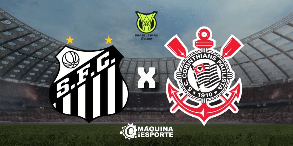 Santos x Corinthians: Onde assistir ao clássico paulista da 6ª rodada do Brasileirão