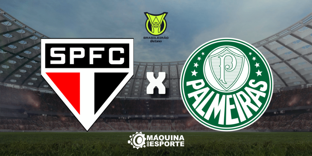 São Paulo x Palmeiras: Onde assistir ao clássico paulista da 8ª rodada do Brasileirão