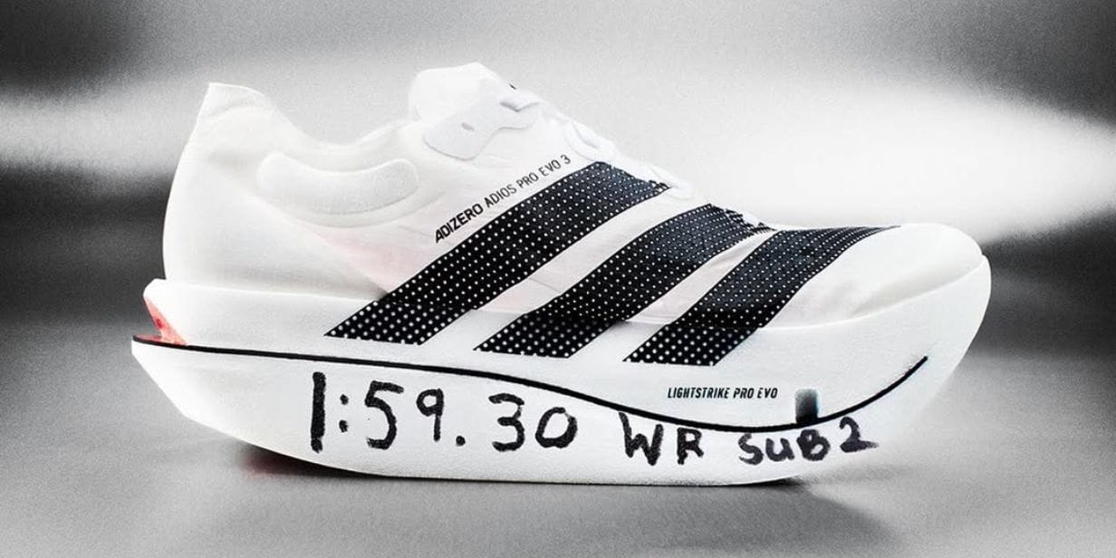 O tênis Adizero Adios Pro Evo 3, do recorde mundial sub-2h da maratona - Divulgação/Adidas