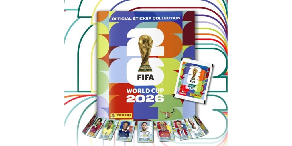 Álbum da Copa do Mundo 2026, da Panini, será vendida nas Loterias Caixa