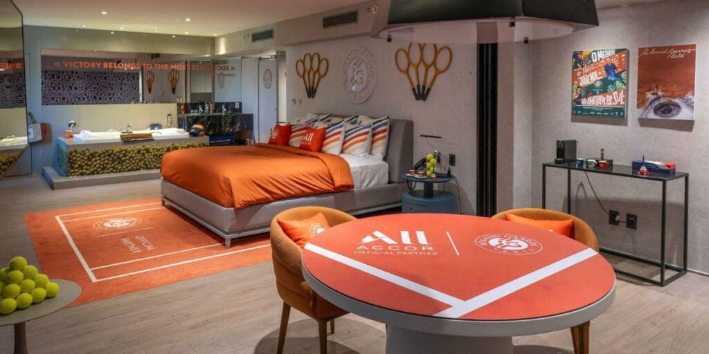 All Accor ativa Roland Garros com quarto personalizado em hotel em São Paulo