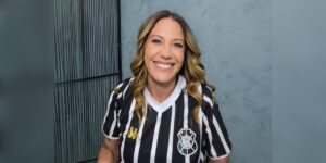 A apresentadora Bárbara Coelho, nova sócia da SAF do Rio Branco (ES) - Divulgação