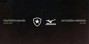 Botafogo oficializou a Mizuno como nova fornecedora de material esportivo - Divulgação
