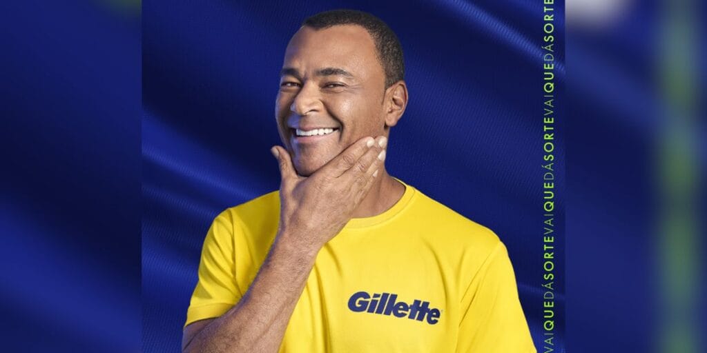 Gillette comemora 100 anos no Brasil com campanha publicitária com Cafu