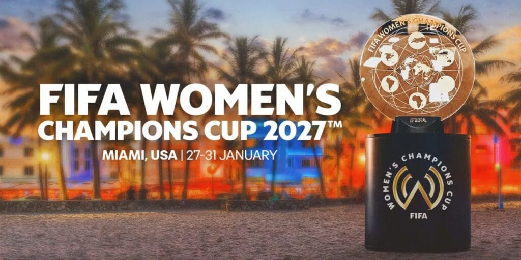 Miami recebe fase final da Copa dos Campeões Feminina da Fifa 2027
