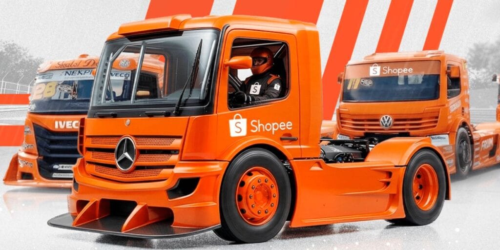 Shopee entra na Copa Truck com troféu, espaço para comércio nas etapas e transmissões em app