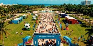 Miami será uma das sedes do Fifa Fan Festival durante a Copa do Mundo 2026 - Divulgação