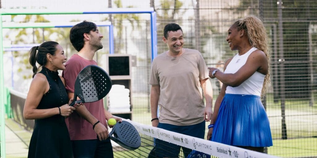 Heineken 0.0 anuncia Serena Williams como embaixadora global com foco no padel