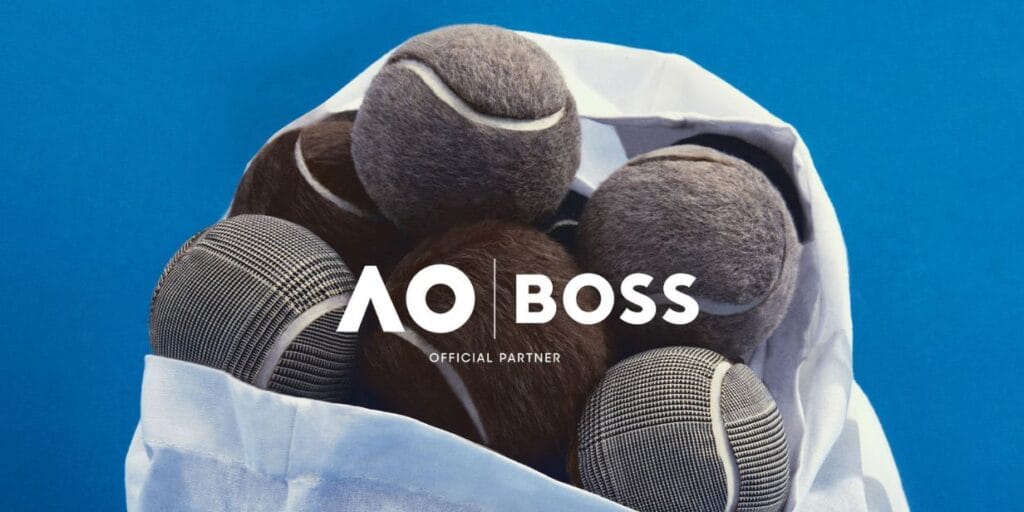 Hugo Boss será fornecedora de vestuário do Australian open a partir de 2027