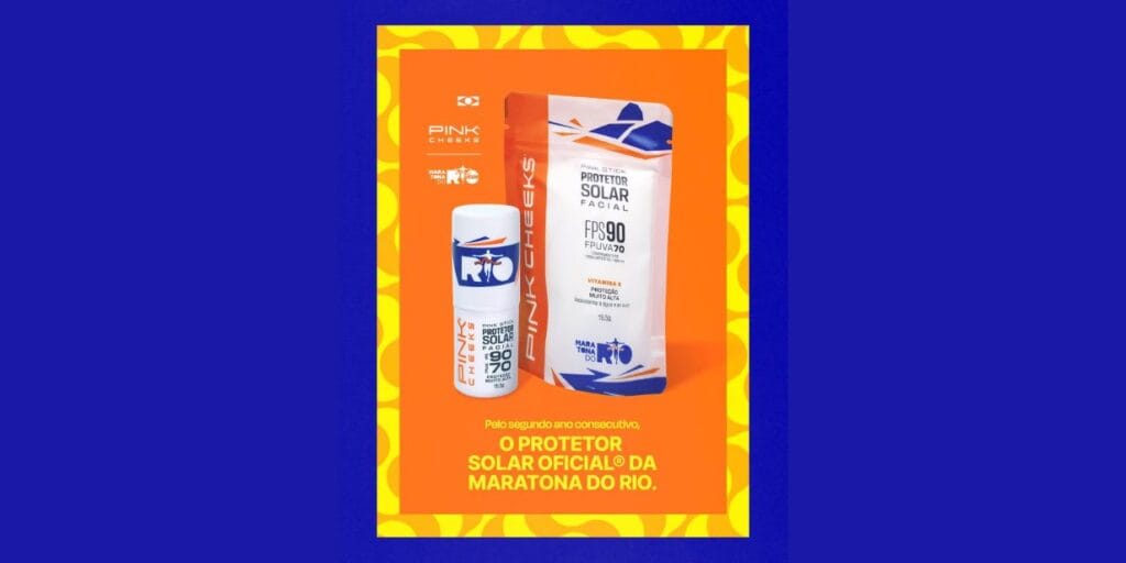 Pink Cheeks renova patrocínio à Maratona do Rio e lança linha para edição 2026
