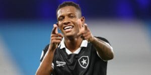 Danilo comemora o terceiro gol do Botafogo na vitória sobre o Racing, pela Copa Sul-Americana - Vítor Silva/Botafogo