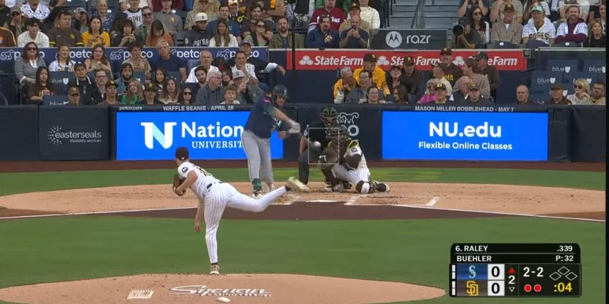 San Diego Padres enfrenta o Seattle Mariners pela MLB - Reprodução/YouTube