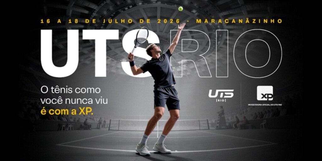 XP chega a acordo para patrocinar etapa do circuito Ultimate Tennis Showdown no RJ