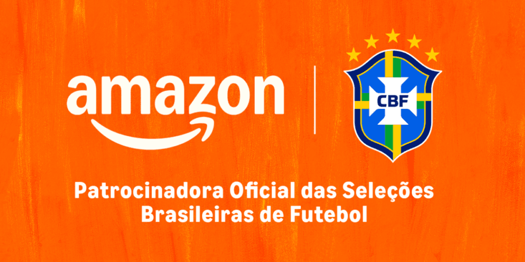 Amazon fecha com CBF e se torna patrocinadora das seleções brasileiras de futebol